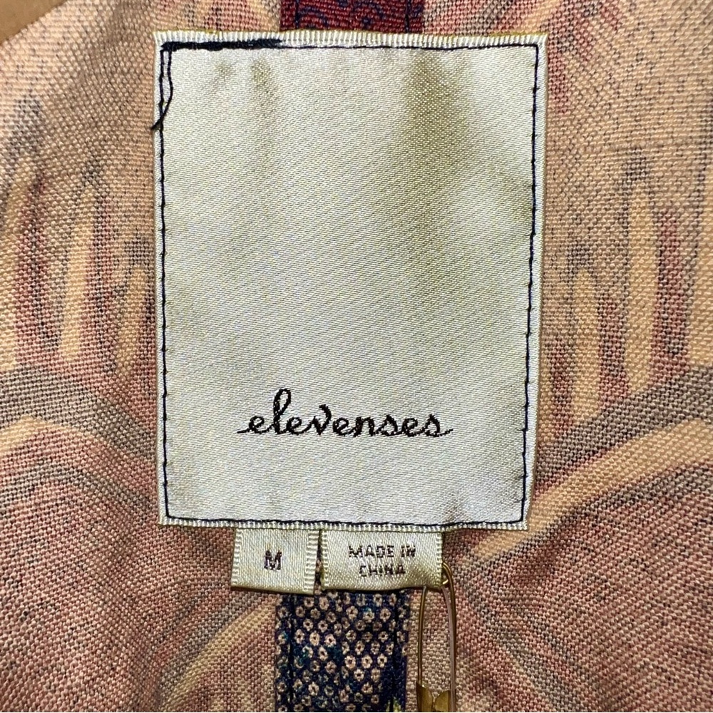 NWT Anthropologie Elevenses Safari Vest Jacket Sz. M - Picture 5 of 10